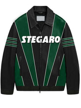 American Eagle Leather Bomber Jacket