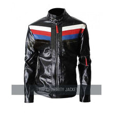 Men's Rider Casual Slim Fit Biker Motorcycle Fashionable Faux Leather Jacket