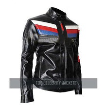 Men's Rider Casual Slim Fit Biker Motorcycle Fashionable Faux Leather Jacket