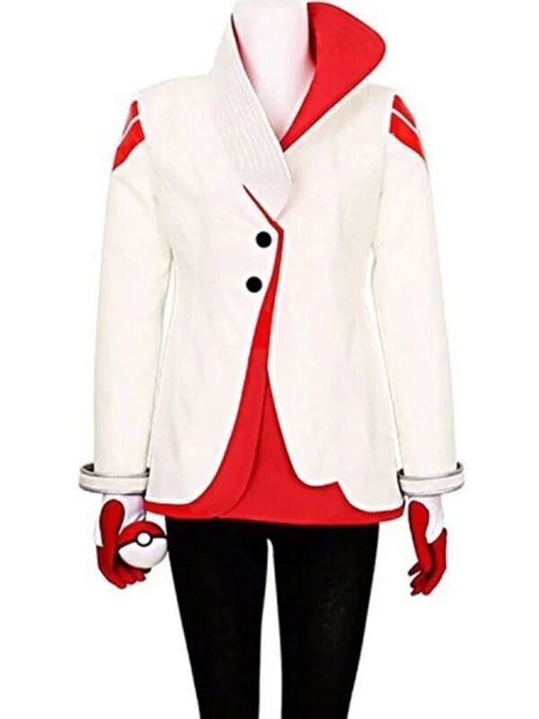 Valor Candela Pok?mon Go White Jacket