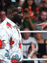 Monday Night RAW Oba Femi Floral Shirt