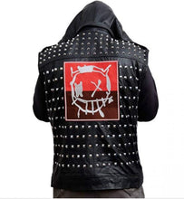 Watch Dogs 2 Dedsec Wrench Studded Cosplay Leather Vest