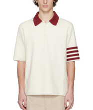 Travis Kelce Stripe Sleeve Polo Shirt