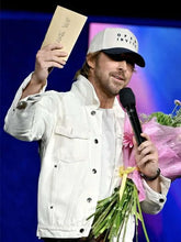 Ryan Gosling celebrity white cotton jacket