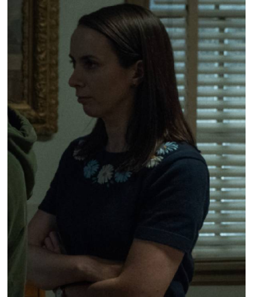 Widows Bay S01 Kate O’Flynn Floral Sweater
