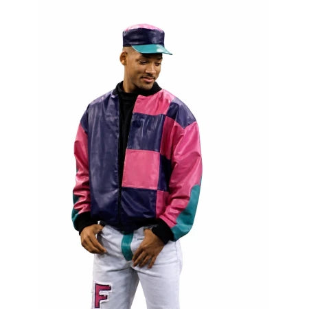 Fresh Prince of Bel-Air faux leather bomber jacket