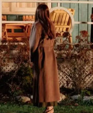 Morgan Kohan Sullivan's Crossing Brown Coat front view