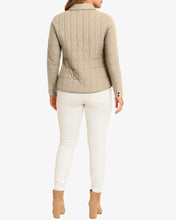 Women's lightweight quilted casual jacket