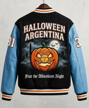Fear The Albiceleste Halloween Argentina Varsity Jacket