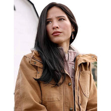 Yellowstone Kelsey Asbille Brown Cotton Jacket