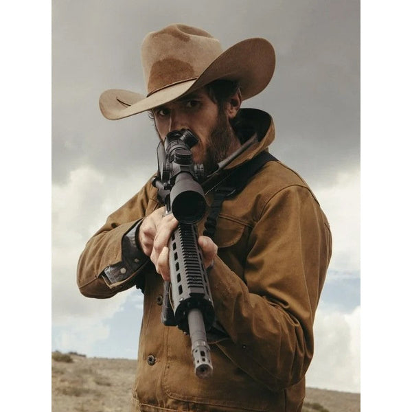Yellowstone Lee Dutton Brown Cotton Jacket  