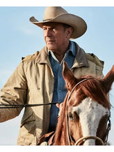 Kevin Costner Yellowstone Western Jacket