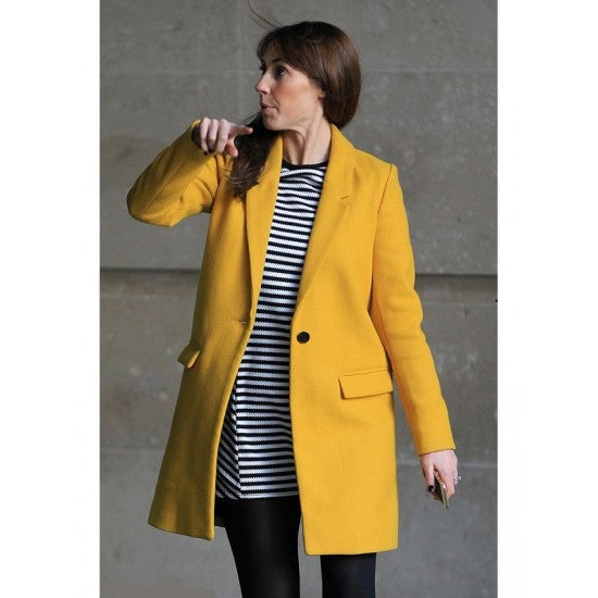 Alex Jones Tv Host Stylish Coat