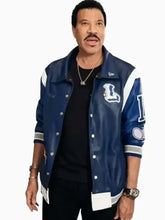 American Idol Lionel Richie Blue Varsity Jacket
