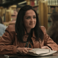 Amy Leigh Hickman You S04 Leather Jacket