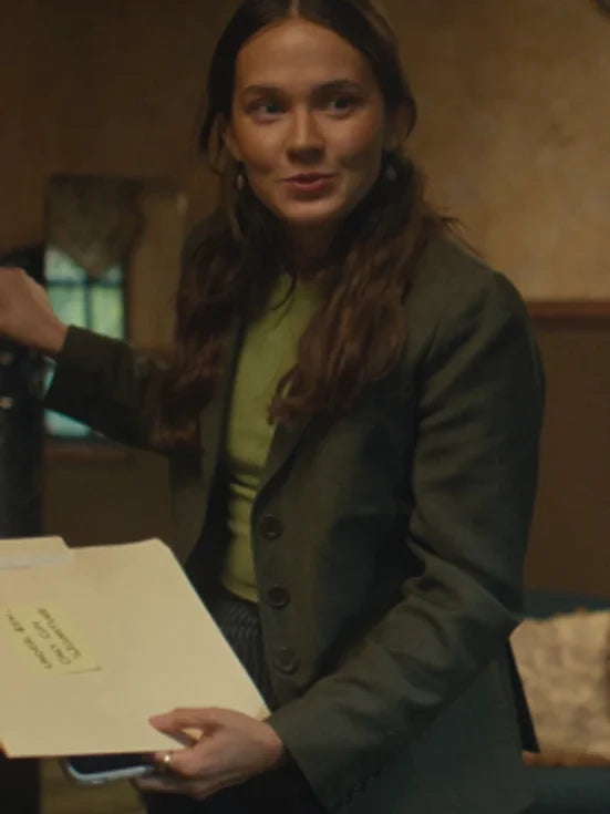 Beef Ashley Miller Green Blazer