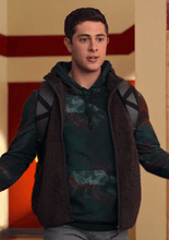 Never Have I Ever S03 Ben Gross Shearling Vest