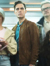 Berlin Pedro Alonso Brown Jacket
