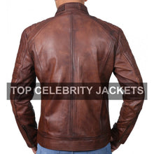 Cafe Racer Vintage Brown Jacket