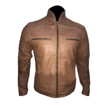 Soul revolver cafe Racer Biker Leather Jacket