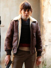 Cansu Dere Tv Series Sahsiyet Genuine Leather Jacket