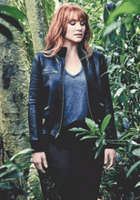 Jurassic World 3 Claire Dearing Bomber Leather Jacket