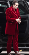 Renfield 2023 Conde Dracula Red Velvet Suit
