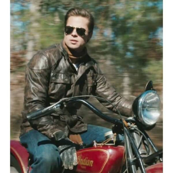 Curious Case Of Benjamin Vintage Biker Leather Jacket