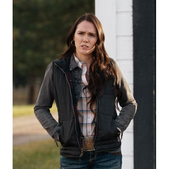 Eden Brolin Yellowstone Mia Vest