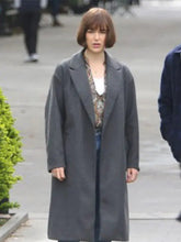 Elizabeth Henstridge Suspicion Grey Trench Coat