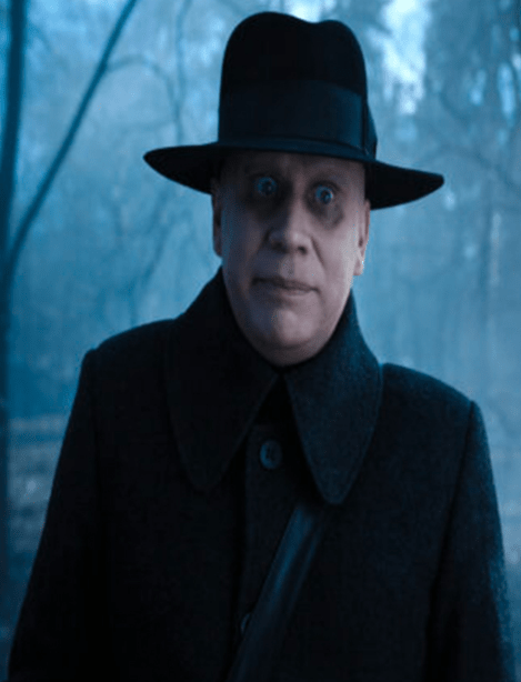 Wednesday Gordon Craven Black Coat