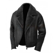 Handmade New Men Superb Inside Fur Leather Jacket