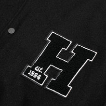 Homme Vancouver Logo Black Varsity Jacket