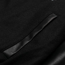 Homme Vancouver Logo Black Varsity Jacket