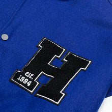 Homme Vancouver Logo Blue/White Varsity Jacket