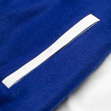 Homme Vancouver Logo Blue/White Varsity Jacket