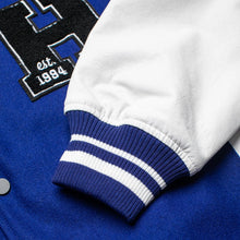 Homme Vancouver Logo Blue/White Varsity Jacket