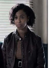 13 Reasons Why S04 Ani Achola Brown Jacket
