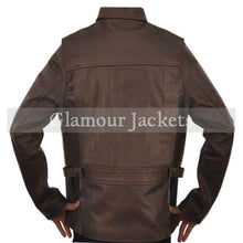 Inception Cobb Arthur Leonardo Vintage Brown Leather Men's  Jacket