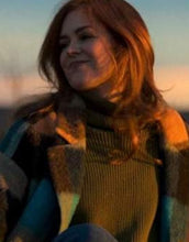 Wolf Like Me 2022 Isla Fisher Checkered Coat