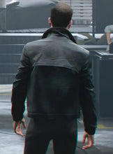 James Bond 007 First Light Black Leather Jacket