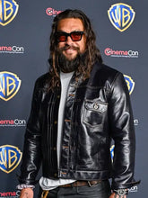 Jason Momoa CinemaCon Leather Jacket