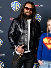 Jason Momoa CinemaCon Leather Jacket
