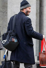 Keanu Reeves John Wick 4 Black Wool Coat