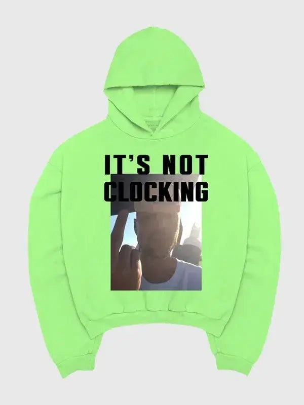 Justin Bieber It’s Not Clocking To You Coachella Hoodie