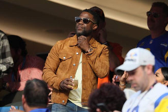 Kevin Hart Superbowl Suede Leather Jacket