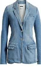 Chicago Pd Kim Burgess Denim Blazer