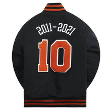 Kith Golden Bear for New York Knicks Black Varsity Jacket