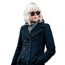 Lorraine Broughton Atomic Blonde Long Wool Coat