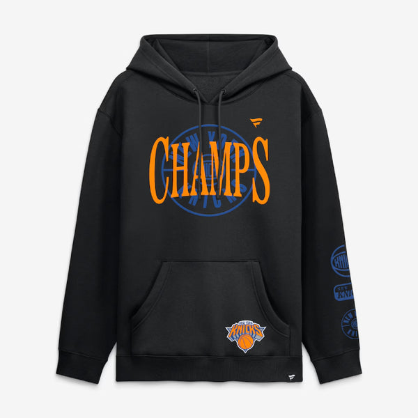 New York Knicks Fanatics Black 2026 NBA Finals Champions Legacy Hoodie